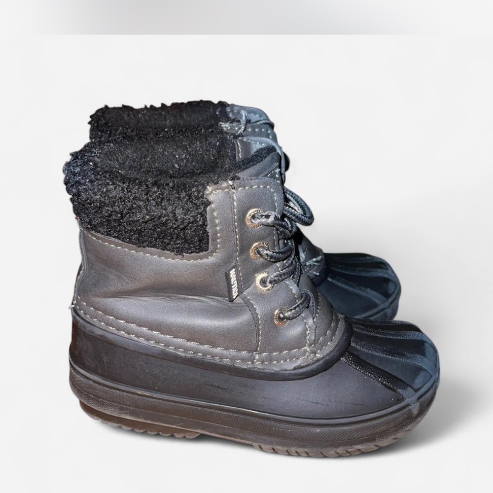 Nautica Black Toddler Boots